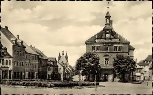 Ak Geithain in Sachsen, Markt