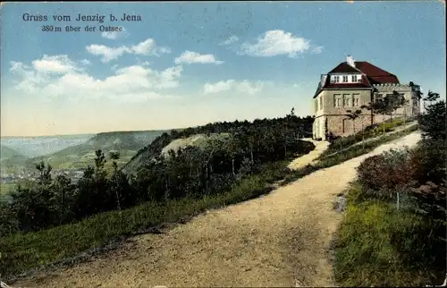 Ak Jena in Thüringen, Gruss vom Jenzig