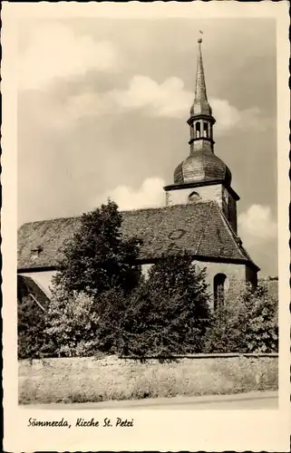 Ak Sömmerda in Thüringen, Kirche St. Petri