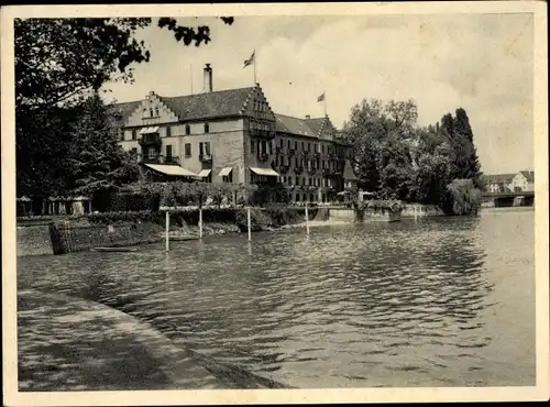 Ak Konstanz am Bodensee, Insel Hotel