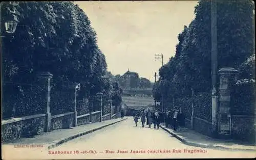 Ak Eaubonne Val d’Oise, Rue Jean Jaures, ancienne Rue Eugenie