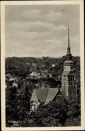 Ak Hainsberg Freital in Sachsen, Kirche