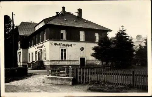 Ak Geising Altenberg Osterzgebirge, HO Gaststätte Geisinghof