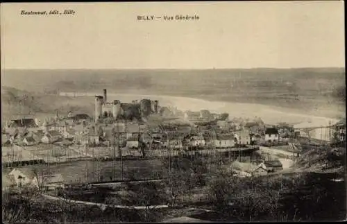 Ak Billy Allier, vue générale