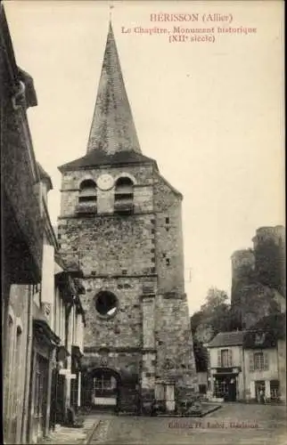 Ak Hérisson Allier, Le Chapitre, Monument historique