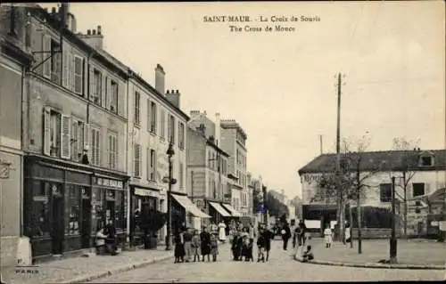 Ak Saint Maur des Fossés Val de Marne, La Croix de Souris