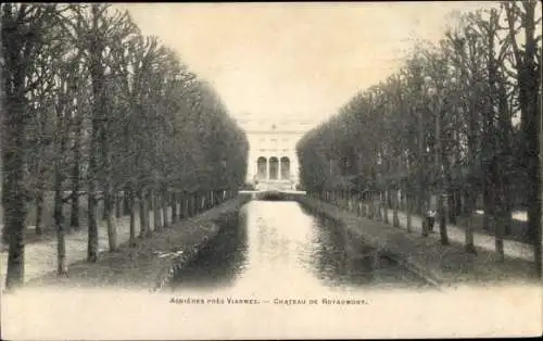 Ak Asnières sur Oise Val d'Oise, Chateau de Royaumont