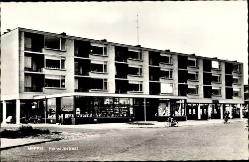 Ak Meppel Drenthe Niederlande, Heinsiusstraat