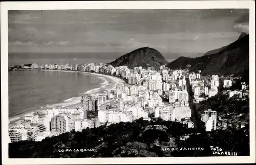 Foto Ak Rio de Janeiro Brasilien, Copacabana