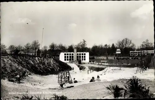 Ak Gasselte Drenthe, Kleuterschool