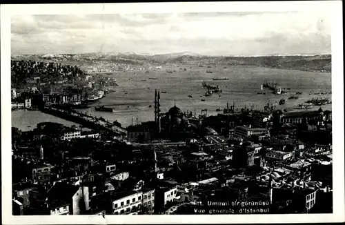 Ak Konstantinopel Istanbul Türkei, Vue generale, Umumi bir görünüsü