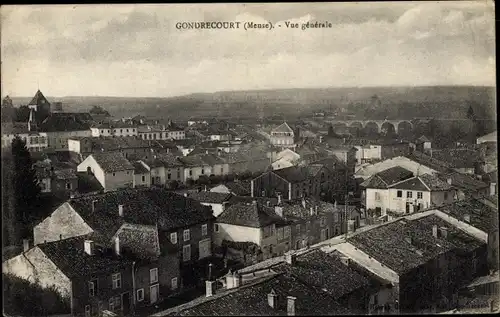 Ak Gondrecourt le Chateau Meuse, Vue generale