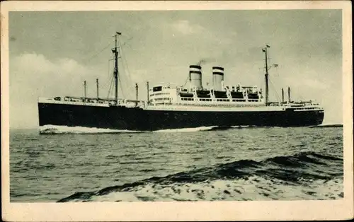 Ak Hapag Dampfer, Unbekannt