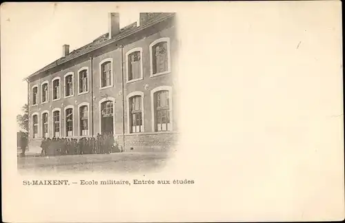 Ak Saint Maixent Deux Sevres, Ecole Militaire, Entree aux etudes