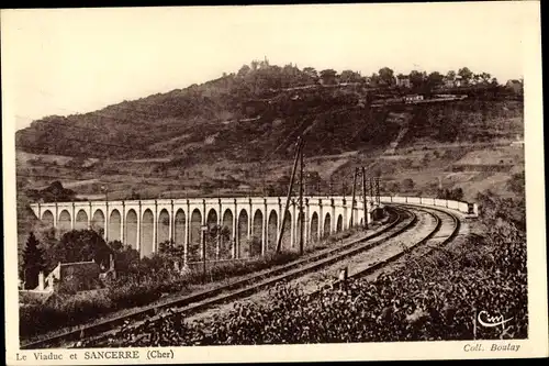 Ak Sancerre Cher, Les Vendanges, Le Viaduc