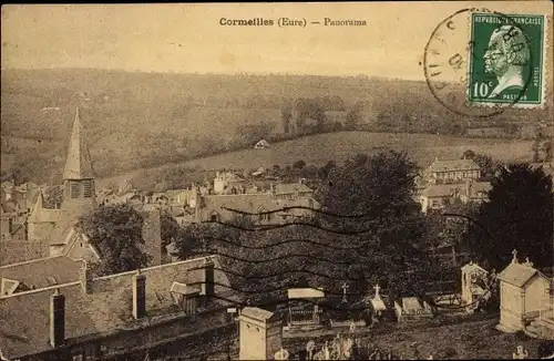 Ak Cormeilles Eure, Panorama