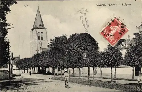 Ak Olivet Loiret, L'Eglise