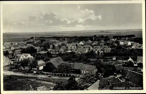 Ak Dirksland Südholland, Panorama