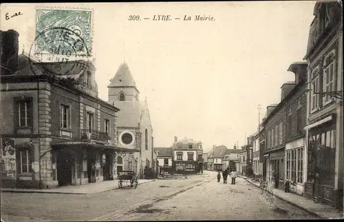 Ak Lyre Eure, La Mairie