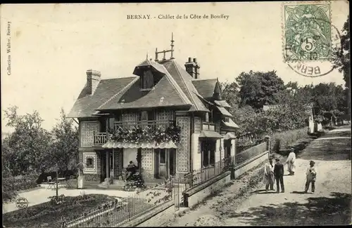 Foto Ak Bernay Eure, Châlet de la Côte de Bouffey