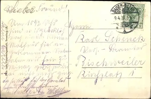 Ak Baden Baden am Schwarzwald, Hotel Bock