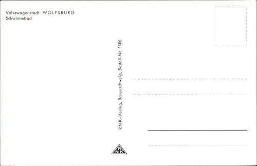 Ak Wolfsburg in Niedersachsen, Schwimmbad