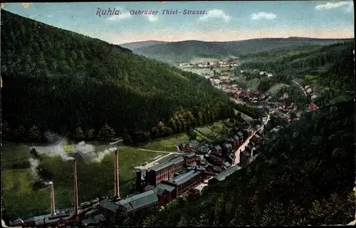 Ak Ruhla in Thüringen, Gebrüder Thiel Straße