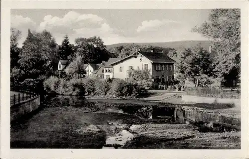 Ak Stadtlengsfeld in der Rhön Thüringen, Partie an der Felda