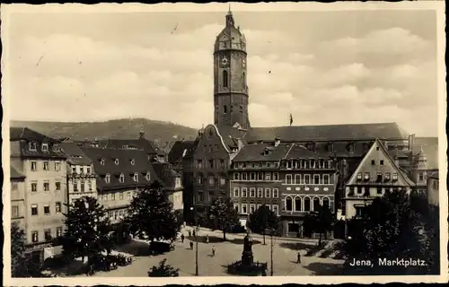 Ak Jena in Thüringen, Marktplatz