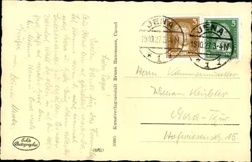 Ak Jena in Thüringen, Marktplatz