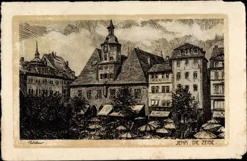 Künstler Ak Jena in Thüringen, die Zeise