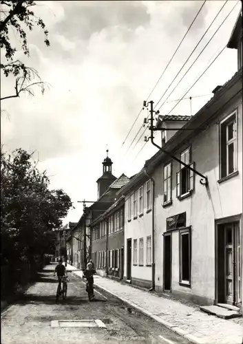 Ak Neudietendorf in Thüringen, Zinzendorfstraße