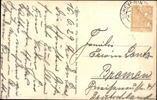 Ak Scheveningen Den Haag Südholland, Boulevard