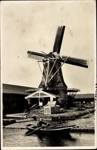 Ak Zaandam Zaanstad Nordholland, Houtzaagmolen Het Jonge Schaap