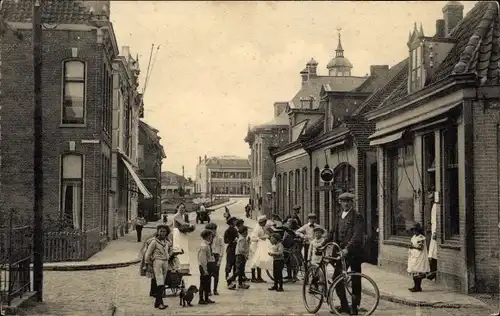 Ak Zandvoort Nordholland Niederlande, Haltestraat