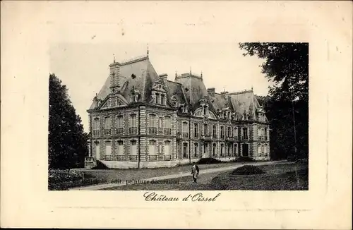 Ak Oissel Seine Maritime, Château