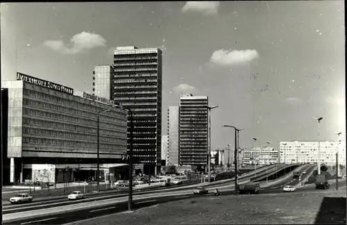 Ak Halle an der Saale, Interhotel Stadt Halle