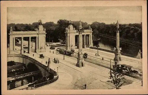 Ak Berlin Charlottenburg, Neue Charlottenburger Brücke