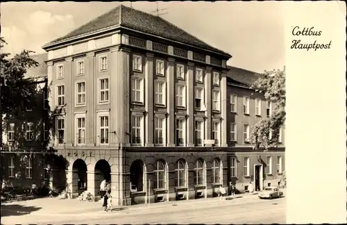 Ak Cottbus in der Niederlausitz, Hauptpost