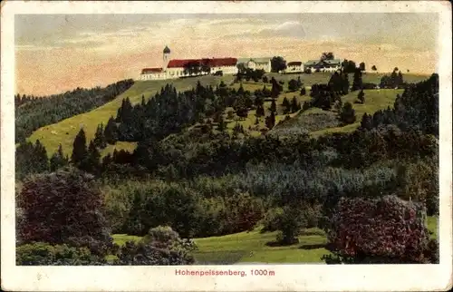 Ak Hohenpeißenberg Peißenberg Oberbayern, Gesamtansicht