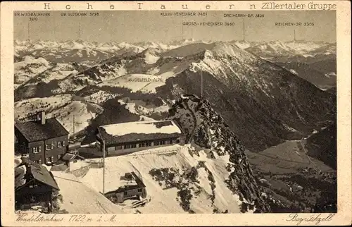 Ak Bayrischzell im Mangfallgebirge Oberbayern, Wendelsteinhaus