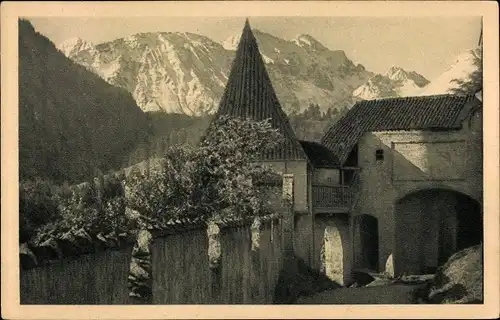 Ak Füssen im Ostallgäu, Schloss