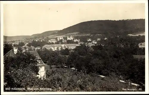 Ak Garitz Bad Kissingen Unterfranken Bayern, Blick vom Altenberg