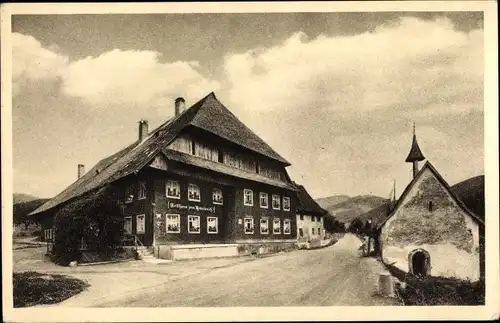 Ak Posthalde Breitnau im Schwarzwald, Höllental, Gasthof Himmelreich