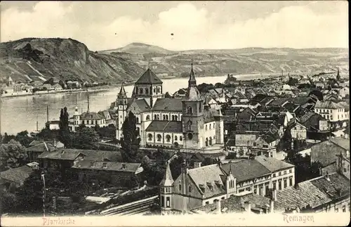 Ak Remagen am Rhein, Pfarrkirche