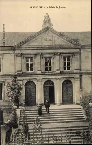 Ak Bressuire Deux Sèvres, Le Palais de Justice