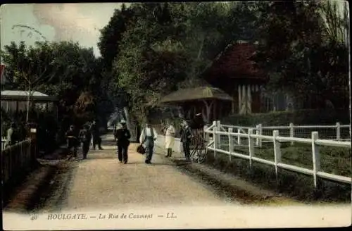 Ak Houlgate Calvados, La Rue de Caumont