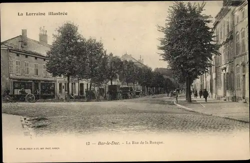 Ak Bar Le Duc Meuse, Rue du Passage Inferieur