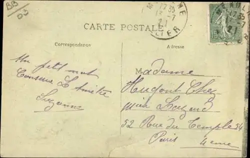 Ak Meaulne Allier, Les Bords de l'Aumance