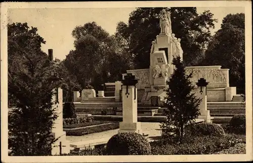 Ak Vierzon Cher, Le Monument aux Morts